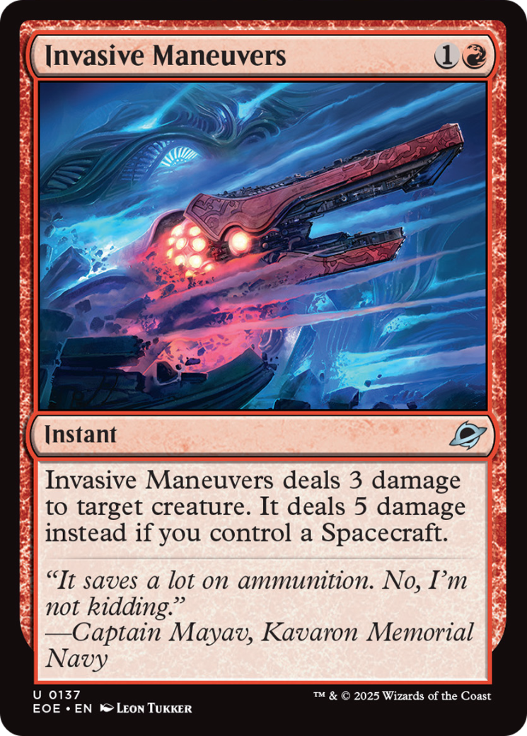 Invasive Maneuvers [Edge of Eternities] | Good Games Adelaide SA