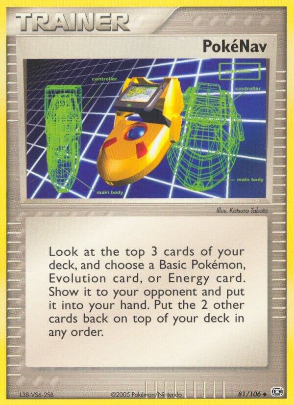 Pokenav 81/106 (Emerald)  | Good Games Adelaide SA