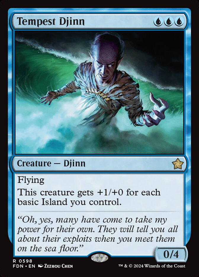Tempest Djinn 598 (Foundations)  | Good Games Adelaide SA