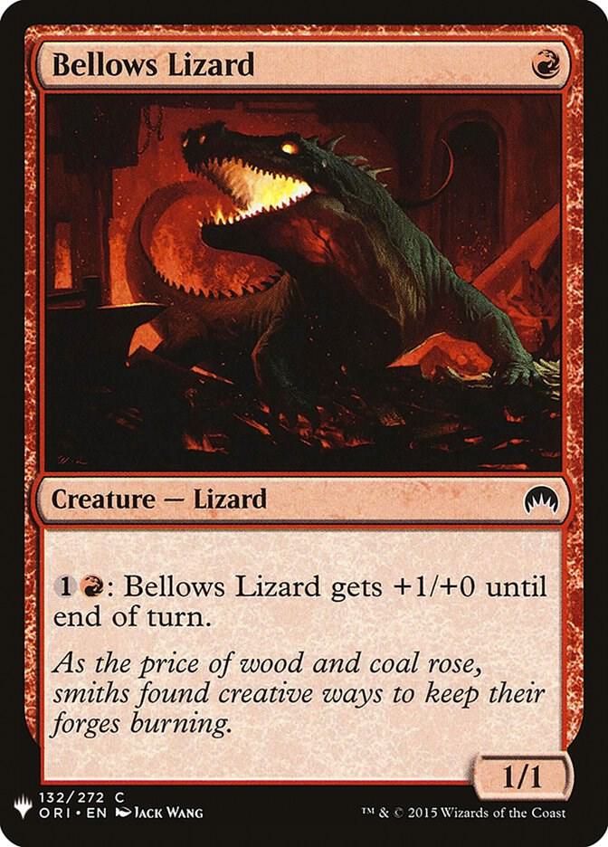 Bellows Lizard 132 (The List Reprints)  | Good Games Adelaide SA