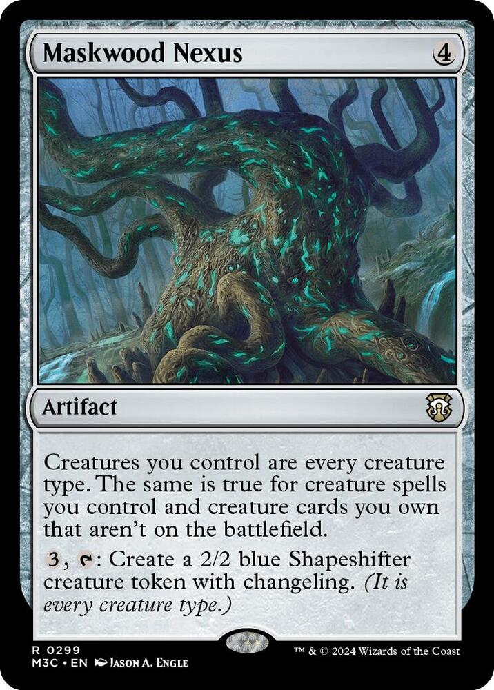 Maskwood Nexus 299/411 (Commander: Modern Horizons 3)  - Ripple Foil | Good Games Adelaide SA