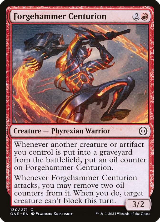 Forgehammer Centurion 130 (Phyrexia: All Will Be One)  | Good Games Adelaide SA