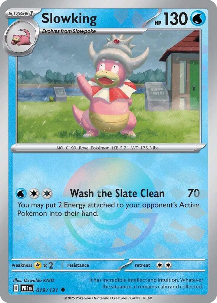 Slowking (019/131) (Poke Ball Pattern) [Scarlet & Violet: Prismatic Evolutions] | Good Games Adelaide SA