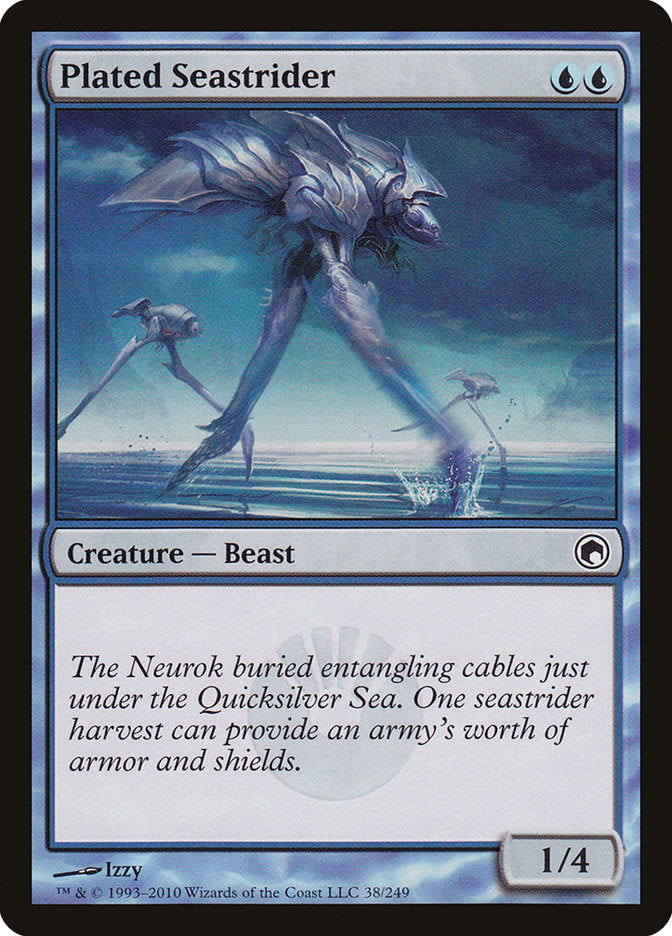 Plated Seastrider [Scars of Mirrodin] | Good Games Adelaide SA