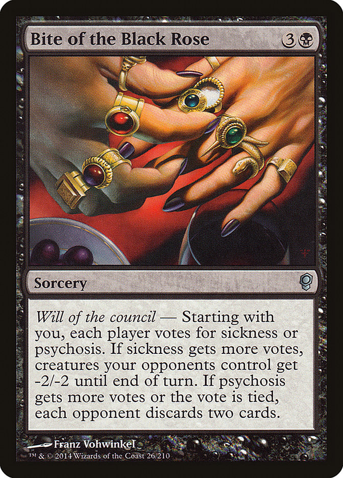 Bite of the Black Rose 26/210 (Conspiracy)  - Foil | Good Games Adelaide SA