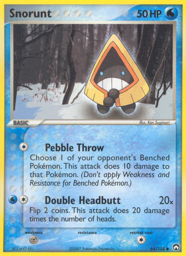 Snorunt (64/108) [EX: Power Keepers] | Good Games Adelaide SA