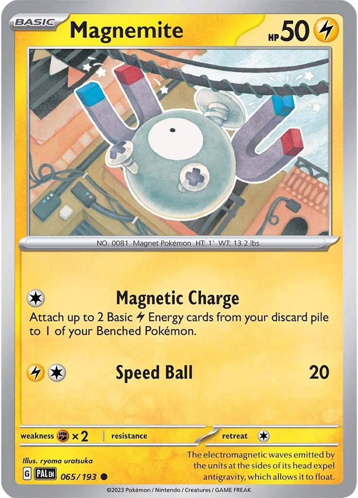 Magnemite (065/193) [Scarlet & Violet: Paldea Evolved] | Good Games Adelaide SA