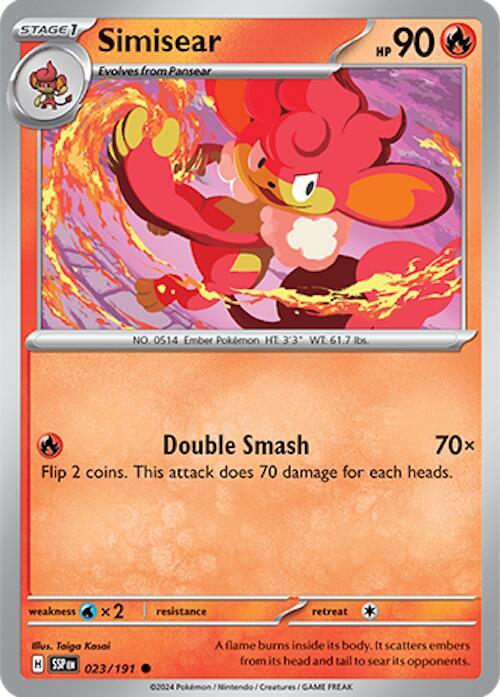 Simisear 023/191 (SV08: Surging Sparks)  | Good Games Adelaide SA