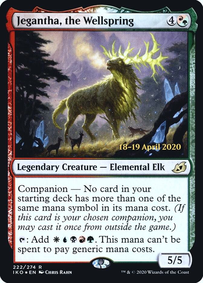 Jegantha the Wellspring 222 (Prerelease Cards)  - Foil | Good Games Adelaide SA