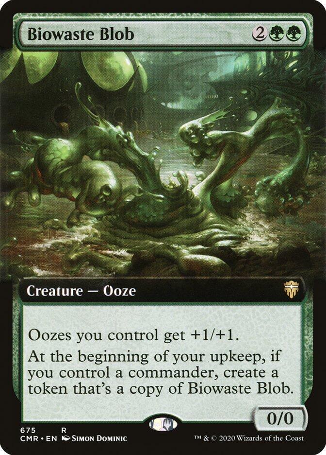 Biowaste Blob 675 (Commander Legends)  - Extended Art | Good Games Adelaide SA