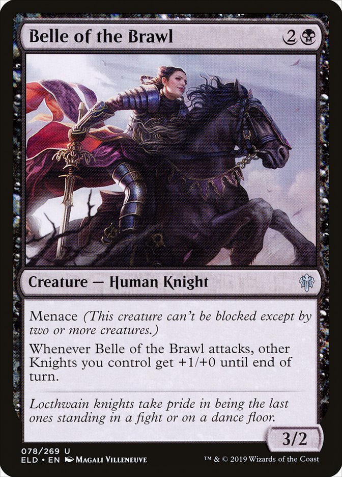 Belle of the Brawl 78 (Throne of Eldraine)  - Foil | Good Games Adelaide SA