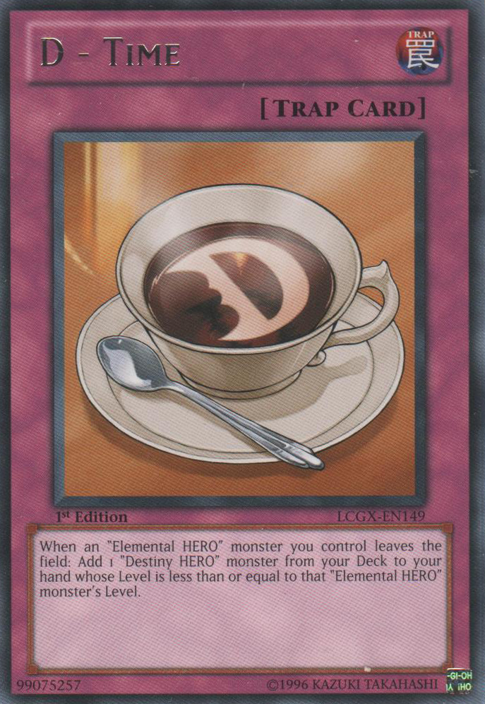 D - Time [LCGX-EN149] Rare | Good Games Adelaide SA
