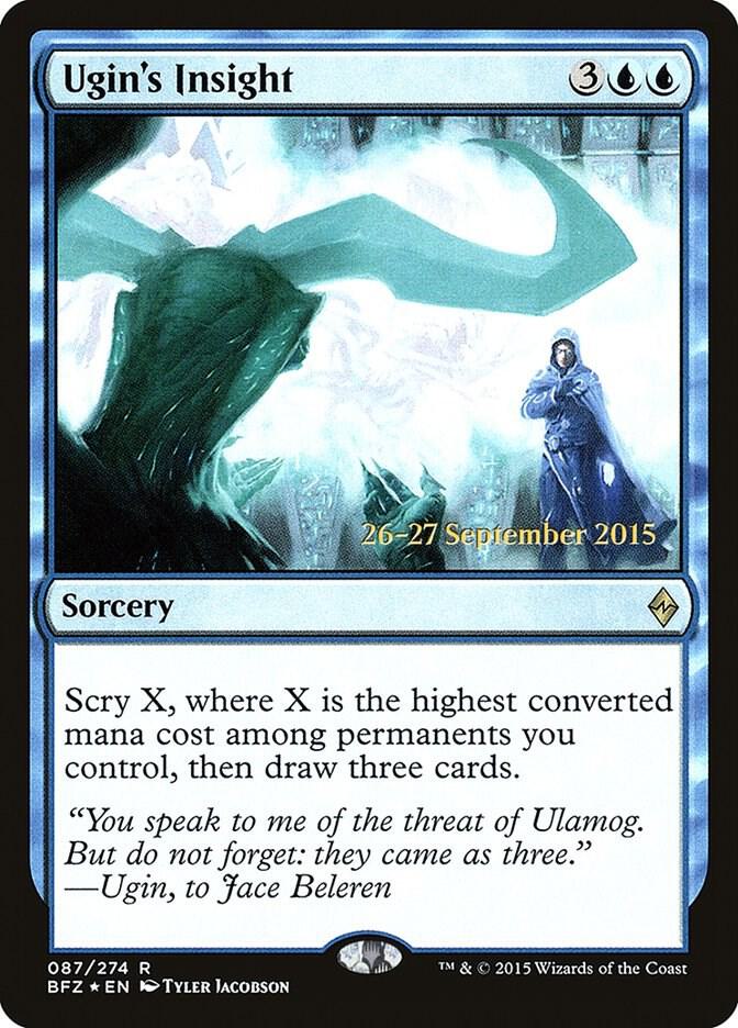 Ugins Insight 87 (Prerelease Cards)  - Foil | Good Games Adelaide SA