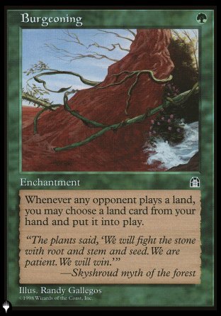 Burgeoning [The List] | Good Games Adelaide SA