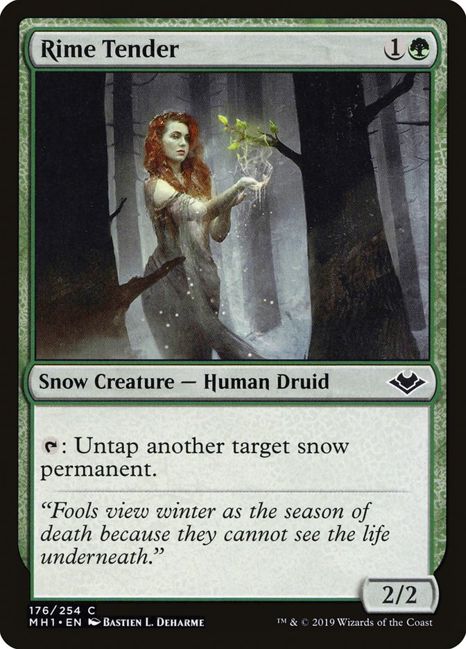 Rime Tender 176 (Modern Horizons)  - Foil | Good Games Adelaide SA