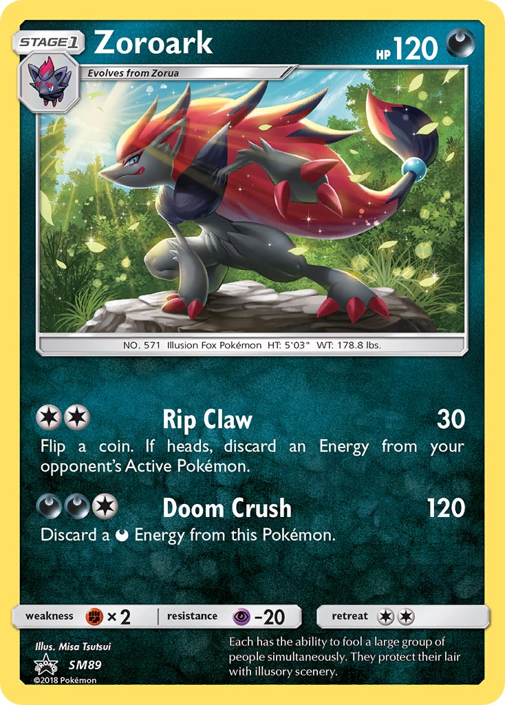 Zoroark (SM89) [Sun & Moon: Black Star Promos] | Good Games Adelaide SA
