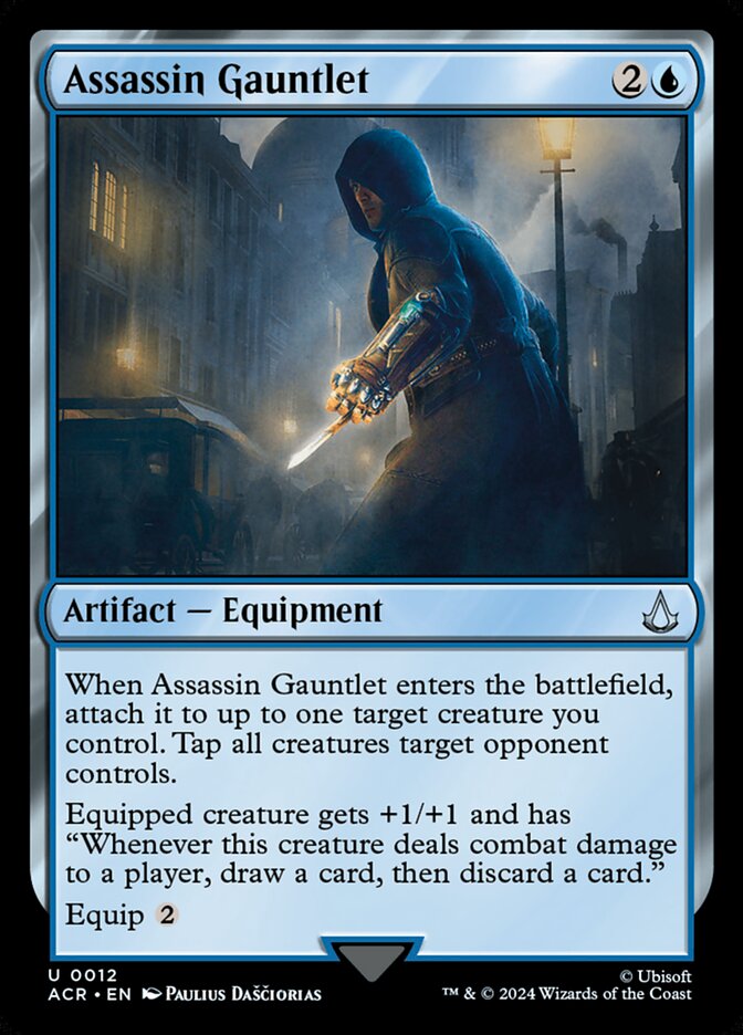 Assassin Gauntlet 12 (Universes Beyond: Assassin's Creed)  - Foil | Good Games Adelaide SA
