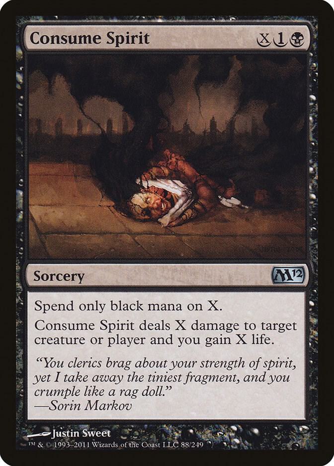 Consume Spirit 88 (Magic 2012 (M12))  - Foil | Good Games Adelaide SA