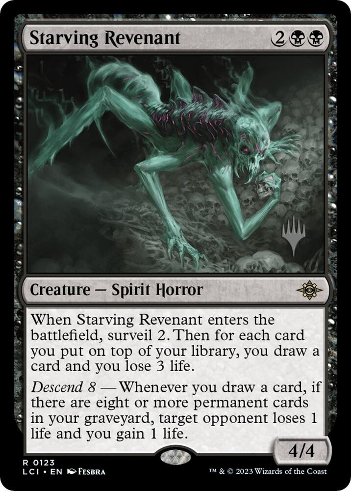 Starving Revenant 123 (Promo Pack: The Lost Caverns of Ixalan)  - Foil | Good Games Adelaide SA