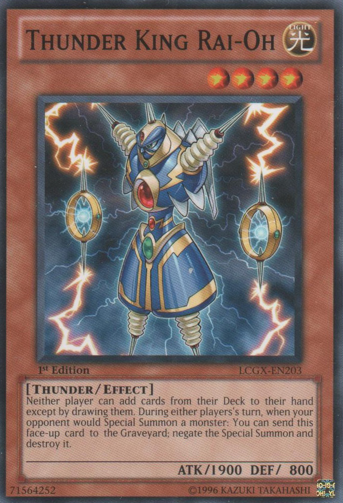 Thunder King Rai-Oh [LCGX-EN203] Common | Good Games Adelaide SA