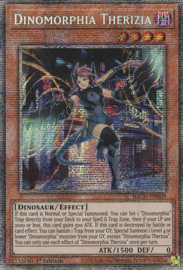 Dinomorphia Therizia [BACH-EN009] Starlight Rare | Good Games Adelaide SA