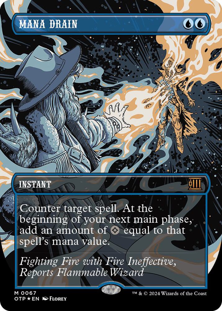Mana Drain 67 (Outlaws of Thunder Junction: Breaking News)  - Foil | Good Games Adelaide SA