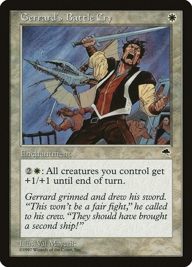 Gerrard's Battle Cry 21 (Tempest)  | Good Games Adelaide SA