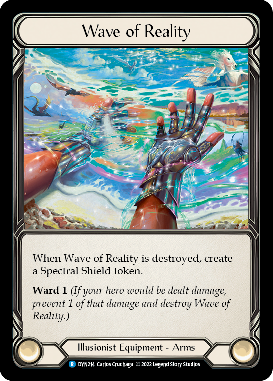 Wave of Reality [DYN214] (Dynasty)  Cold Foil | Good Games Adelaide SA