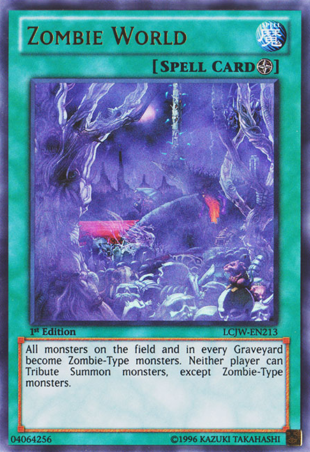 Zombie World [LCJW-EN213] Ultra Rare | Good Games Adelaide SA