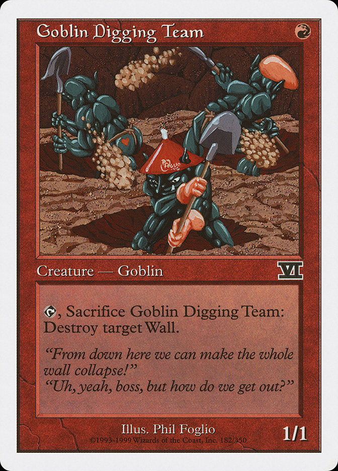 Goblin Digging Team [Classic Sixth Edition] | Good Games Adelaide SA