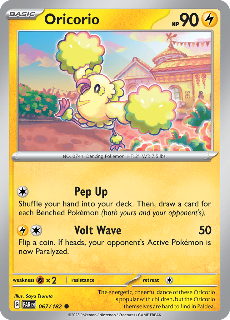 Oricorio (067/182) [Scarlet & Violet: Paradox Rift] | Good Games Adelaide SA