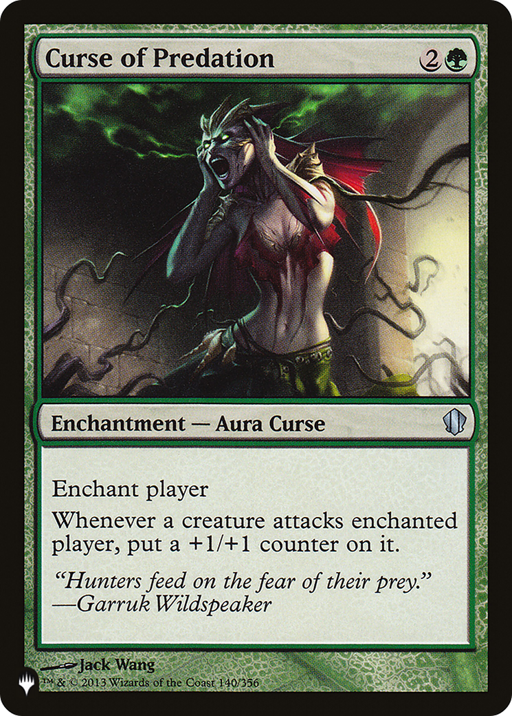 Curse of Predation [The List Reprints] | Good Games Adelaide SA