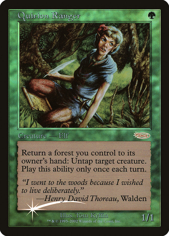 Quirion Ranger [Friday Night Magic 2001] | Good Games Adelaide SA
