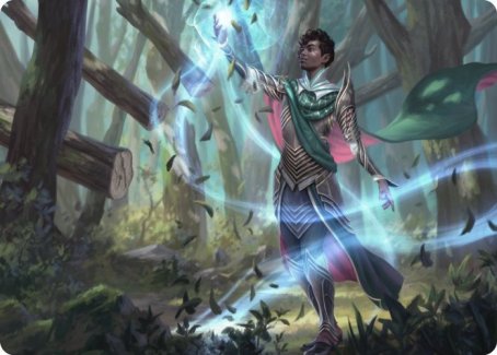 Dragonsguard Elite Art Card (15/81) [Strixhaven: School of Mages Art Series] | Good Games Adelaide SA