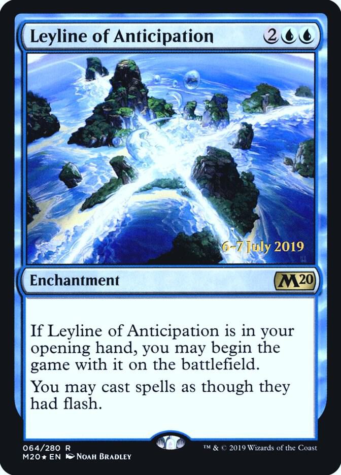 Leyline of Anticipation 64 (Prerelease Cards)  - Foil | Good Games Adelaide SA
