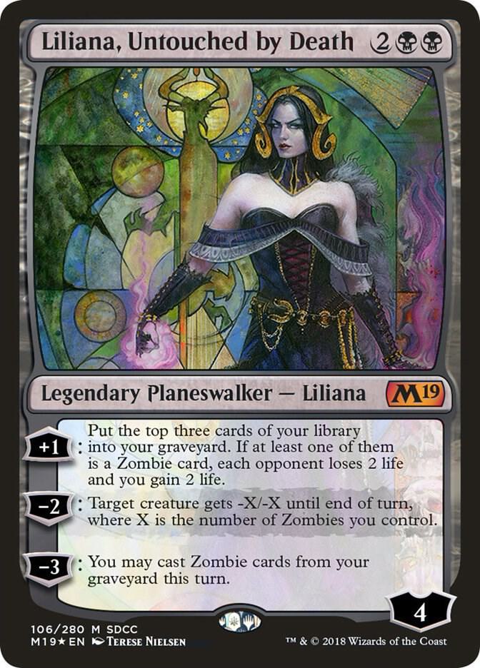 Liliana, Untouched by Death 106 (Media Promos)  - Foil | Good Games Adelaide SA