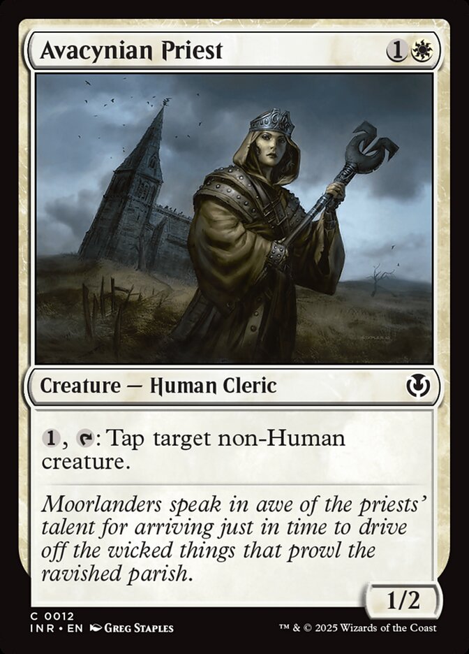 Avacynian Priest 12 (Innistrad Remastered)  - Foil | Good Games Adelaide SA