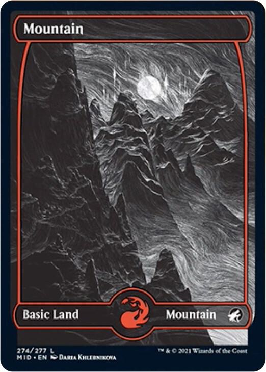 Mountain 274 274 (Innistrad: Midnight Hunt)  | Good Games Adelaide SA