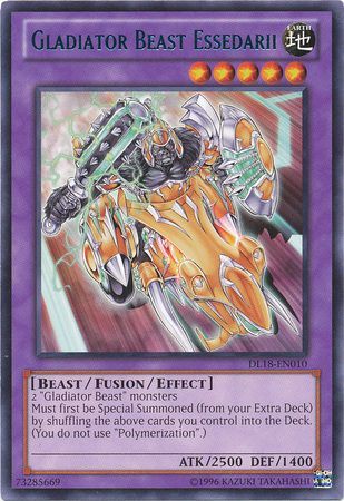 Gladiator Beast Essedarii (Blue) [DL18-EN010] Rare | Good Games Adelaide SA