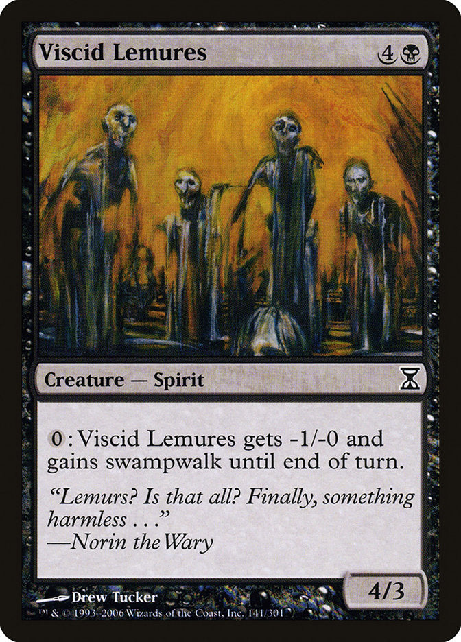 Viscid Lemures 141 (Time Spiral)  - Foil | Good Games Adelaide SA