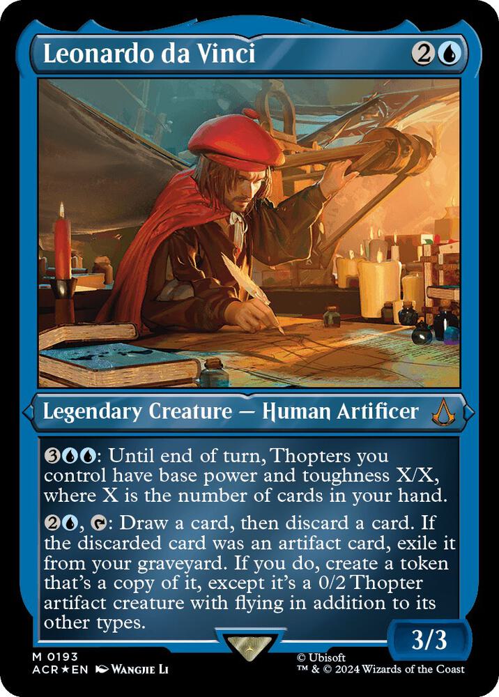 Leonardo da Vinci 193 (Universes Beyond: Assassin's Creed)  - Foil | Good Games Adelaide SA