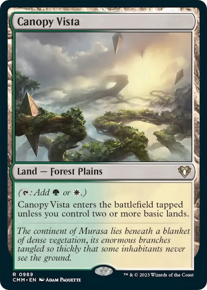 Canopy Vista 989 (Commander Masters)  | Good Games Adelaide SA