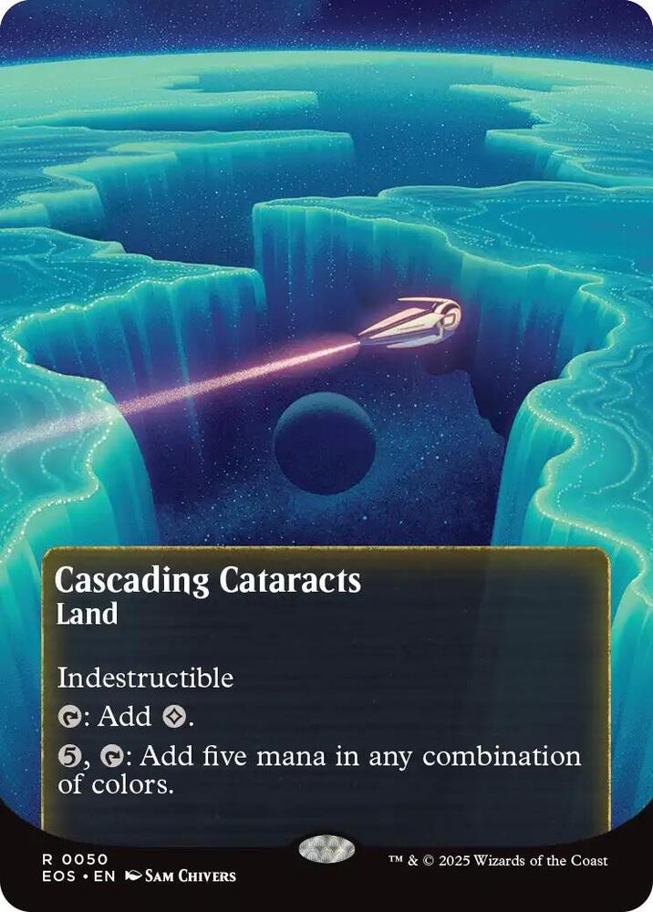 Cascading Cataracts  50 (Edge of Eternities: Stellar Sights)  | Good Games Adelaide SA