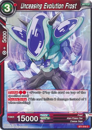 Unceasing Evolution Frost [BT1-016] | Good Games Adelaide SA