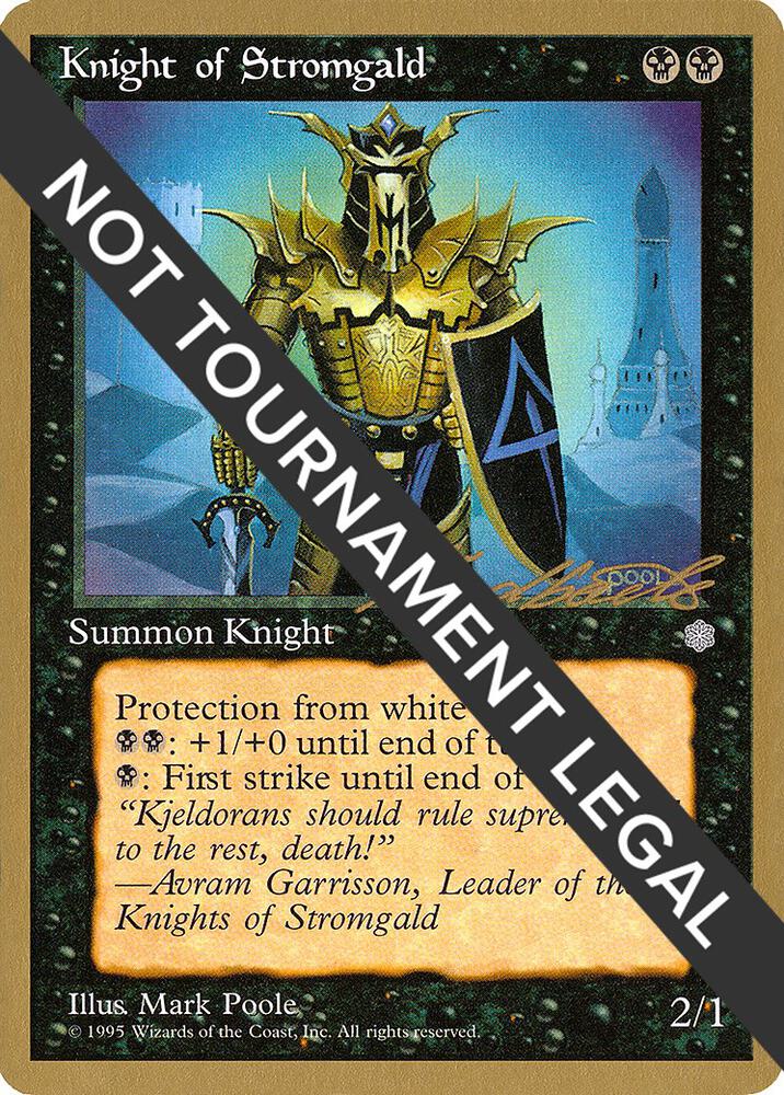 Knight of Stromgald 1996 Leon Lindback ICE  (World Championship Decks)  | Good Games Adelaide SA