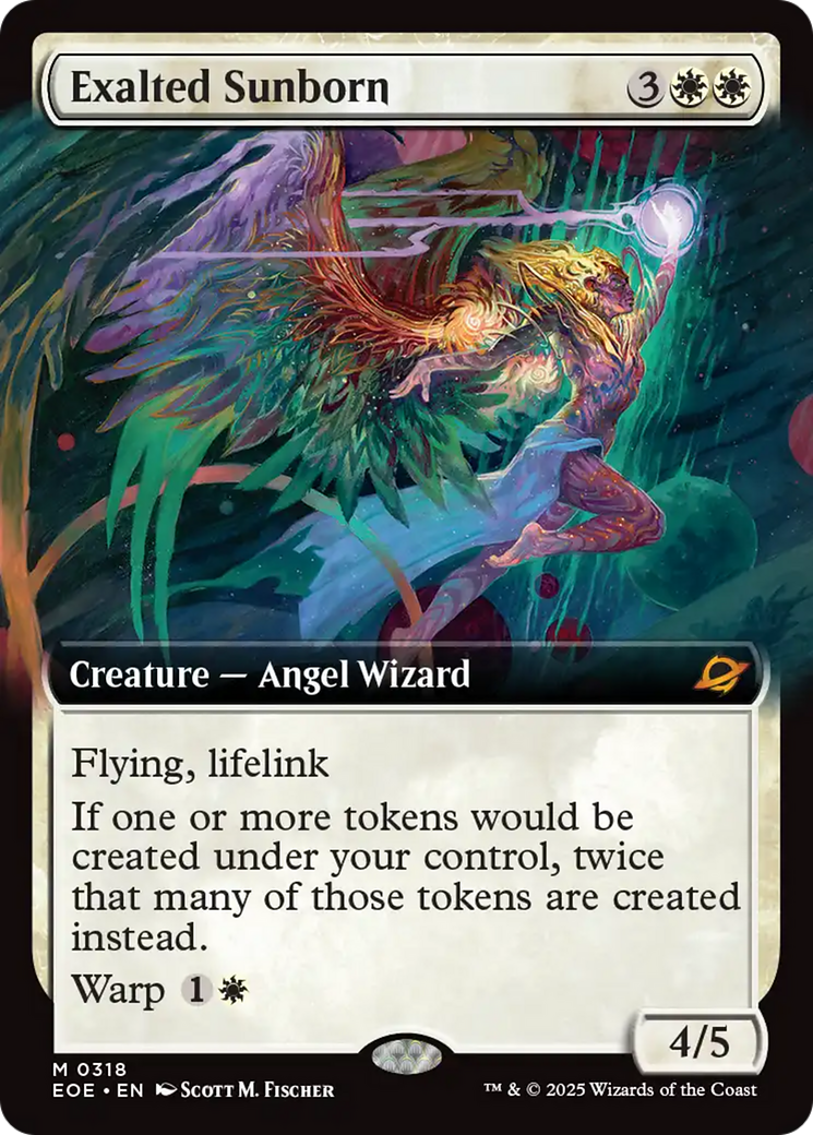 Exalted Sunborn (Extended Art) [Edge of Eternities] | Good Games Adelaide SA