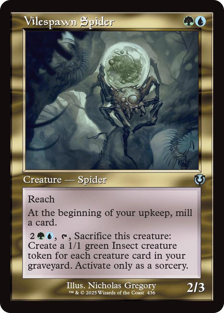 Vilespawn Spider 436 (Innistrad Remastered)  | Good Games Adelaide SA