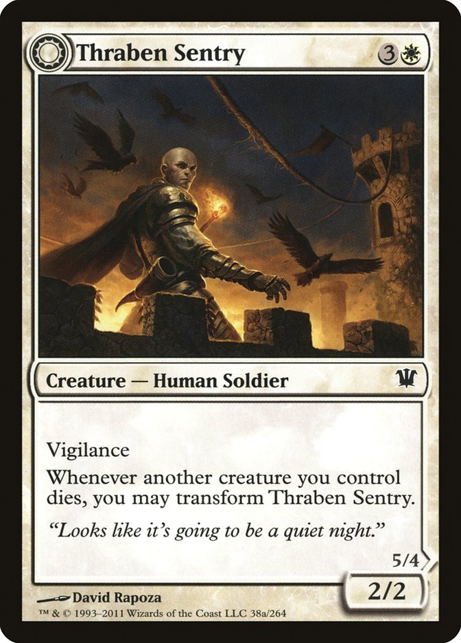 Thraben Sentry [Innistrad] | Good Games Adelaide SA