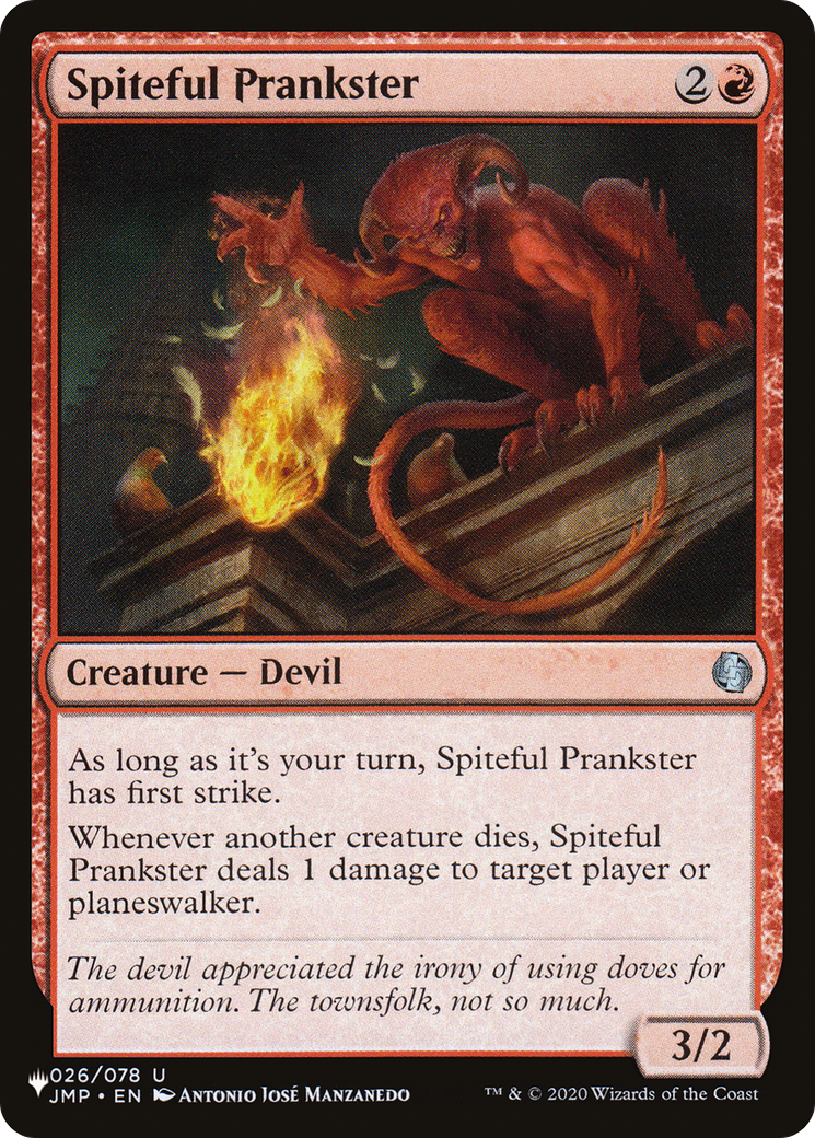 Spiteful Prankster [The List Reprints] | Good Games Adelaide SA