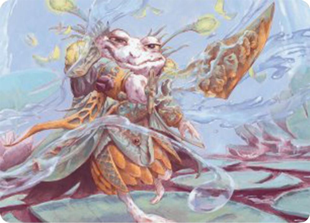 Glarb Calamitys Augur Art Card 40 (Art Series: Bloomburrow)  | Good Games Adelaide SA